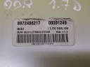OPEL ASTRA G 1.7 DTI CONTRÔLEUR MOTEUR 8972406217photo 5
