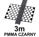 CZARNY KLOSZ DO PROFILI LED 3M A B C D G H Y Z X W MONO IPA12 APA12 - PMMA