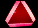 Наклейка с предупреждающим треугольником о низкой скорости