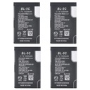 1020mAh BL-5C BL 5C BL5C bateria do telefonu Noki