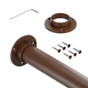 Drążek do szafy na ubrania mocny fi 32mm BRĄZ 100cm STRONG I