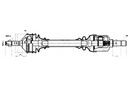 SEMI-EJE DE ACCIONAMIENTO PEUGEOT -L GSP 