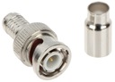 ОБЖИМНАЯ ЗАГЛУШКА BNC-W/CRIMP-RG59*P100