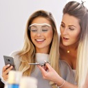 Перукарські комірці безбарвний на плечі 50 szt — фото 7