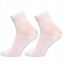 CALVIN KLEIN vysoké dámske ponožky 4 pak ONE SIZE Odtieň svetlo ružový