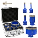 НАБОР КОРОНОК ЗЕЛЕНЫХ АЛМАЗНЫХ ПИЛОВ 6 предметов 6-68 мм M14