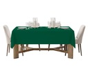 ТЕМНО-ЗЕЛЕНЫЙ СКАТЕРЬ 100х140 ТОЛСТЫЙ МАТОВЫЙ ГЛАДКИЙ ДЛЯ УНИВЕРСАЛЬНОГО СТОЛИКА