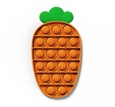 Popit АНТИСТРЕССОВАЯ СЕНСОРНАЯ ИГРУШКА pop it МОРКОВЬ АНТИСТРЕССНАЯ ИГРА