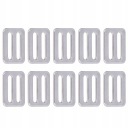 10PCS RÉGLABLE AGRAFES POACZCE ACIER INOXYDABLE 316 RÉGULATEUR POUR 0Yphoto 9