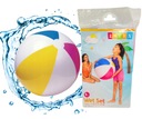 PIŁKA PLAŻOWA 61 cm DMUCHANA INTEX 59030NP TĘCZA Rodzaj Plażowe