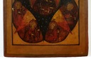 Ikona Matka Boża Gorejący Krzew Rosja XIXw 0178 Wysokość produktu 30.5 cm