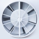 LFS150-QSH - Wentylator łazienkowy srebrny (hygrostat) 150 mm