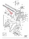 KOLO DENTÉ DISTRIBUTION MOTEUR VOLVO S60 MK2 30750136 ORIGINEphoto 7
