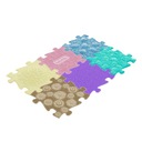 СЕНСОРНЫЙ НАПОЛЬНЫЙ КОВРИК - 6 МЯГКИХ ЭЛЕМЕНТОВ ДЛЯ ДЕТЕЙ