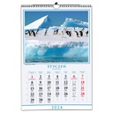 Календарь настенный 2024 B3 33 x 48 см 13 досок TRAVEL