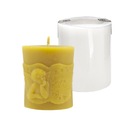 Силиконовая форма - Свеча с ангелом