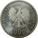 1000 ZŁOTYCH 1982 - JAN PAWEŁ II - (1-) - K1302 Rodzaj Monety złotowe