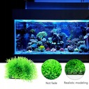 4 sztuk sztuczne rośliny akwariowe akwarium Wysokość maksymalna 4 cm
