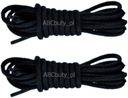 G9-50 CZARNE ŚREDNIE OKRĄGŁE 3,5mm SZNURÓWKI 140cm Nazwa koloru producenta CZARNE CZERŃ DARK BLACK SHOELACES 3,5 MM