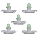 5 зажимов для накладок ПЕРЕДНЕЙ ДВЕРИ VW Golf 3 Vento