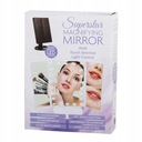 Зеркало для макияжа, косметическое зеркало со светодиодной подсветкой, 3-кратное увеличение!