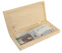 pudełko na czekoladę banknoty prezent eko czekoladownik