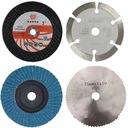 ШЛИФОВАЛЬНЫЕ ДИСКИ ДЛЯ РЕЗКИ МЕТАЛЛА, СТАЛИ, ДЕРЕВА, 76 ММ, НАБОР ИЗ 4 ШЛИФОВАЛЬНЫХ ДИСКОВ