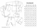СИНІЙ КОМПЛЕКТ одягу НА ХРЕСТИНИ для хлопчика 5 ел. БАВОВНА PL вартість: 3703 грн