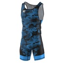 Мужской борцовский костюм, купальник HAVOC BLUE M
