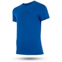 Pánske tričko 4F Športové na behanie Bavlnené Basic Ďalšia farba bezfarebný