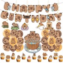 CAPYBARA Balloon Party Набор украшений для дня рождения