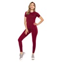 Леггинсы для верховой езды Basic EQST, бордовые, L