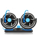 POTENTE VENTILADOR VENTILADOR AUTO 12V- DOBLE 