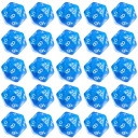 Набор из 25 RPG Cubes Eyes Nymphs Bone K20