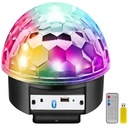 ДИСКО-ПРОЕКТОР ДИСКО-ШАР ЦВЕТНЫЙ СВЕТОДИОДНЫЙ ОТРАЖАТЕЛЬ MP3 USB С ДИСТАНЦИОННЫМ УПРАВЛЕНИЕМ