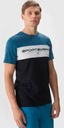 T-shirt męski z bawełny 4F M1326 koszulka z krótkim rękawem 2XL Kod producenta 4FWSS24TTSHM1326-33S-XXL