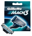 НАСАДКИ ДЛЯ БРИТЬЯ GILLETTE MACH 3 8 ШТ. ОРИГИНАЛЬНЫЕ НАСАДКИ ДЛЯ БРИТЬЯ