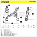 RIDEX 273C1003 WAHACZ, ПІДВІСКА КОЛЕСА  (18260640639) фото min 8