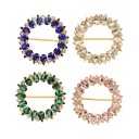 4PCS МЕТАЛ ROUND T SHIRT CLIPS MODNE BYSZCZACE WIELOWARSTWOWE TU  (17706678043) фото min 5