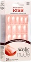 KISS Salón Umelé Nechty Acrylic French Nude - Gracefull (M) 1op.(28sz Značka Kiss