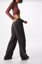 Urban Outfitters NH5 ewc menčestrové nohavice vintage vrecká XS Dominujúca farba čierna