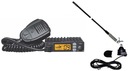 MAŁE RADIO CB ALBRECHT 6120 VOX MINI + ANTENA MONTAŻOWA SIRIO T3 + UCHWYT