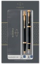 Набор перьевой ручки PARKER и шариковой ручки IM black GT в подарок
