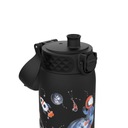 Czarna Stalowa butelka bidon Rakiety Kosmonauta Kosmos Planety ION8 0,4 l