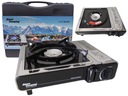 ПОРТАТИВНАЯ ТУРИСТИЧЕСКАЯ ПЛИТА ДЛЯ КАРТРИДЖЕЙ ALPEN CAMPING MONT BLANC CHROME