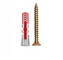 Дюбеля FISCHER duopower дюбель 6x30 100 шт + WKR