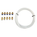 СОЕДЕНИТЕЛИ ПНЕВМАТИЧИСКИЕ M6 Z ТРУБКА PTFE DO DRUKARKI 3D, FILAMENT 1.75 MM  фото 9
