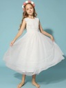 Biała sukienka dla dziewczynki 3 lata Bella Danna Wiek dziecka 3 lata +