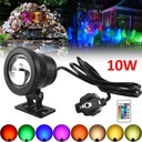 СВЕТОДИОДНЫЙ ПОДВОДНЫЙ СВЕТ, ВОДОНЕПРОНИЦАЕМЫЙ ПОДВОДНЫЙ СВЕТИЛЬНИК RGB, ОТДЕЛКА ОТРАЖАТЕЛЯ