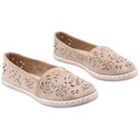 БЕЖЕВЫЕ ЖЕНСКИЕ ЭСПАДРИЛЬИ ТЕННИСНЫЕ ТУФЛИ НА ПЛОСКОЙ ПЛОСКОЙ ПЛОСКОСТИ КРОССОВКИ